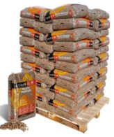 Pellets de madera Crépito – Palet de 72 sacos de 15 kg