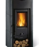 Estufa de leña de piedra conectable - LA NORDICA Asia 5.0 7 kW